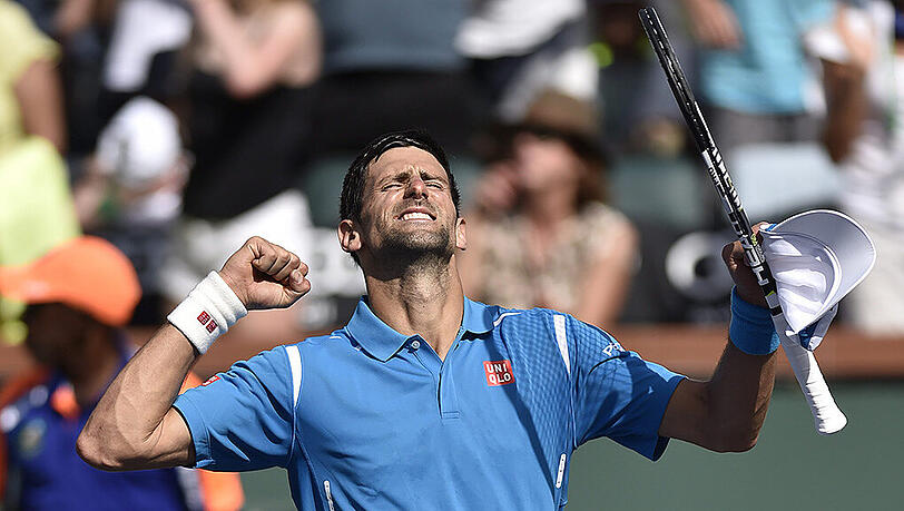 Im Halbfinale besiegte der Serbe Novak Djokovic den Spanier Rafael Nadal nach 1:58 Stunden mit 7:6 (7:5), 6:2. Im Halbfinale besiegte der Serbe Novak Djokovic den Spanier Rafael Nadal nach 1:58 Stunden mit 7:6 (7:5), 6:2.