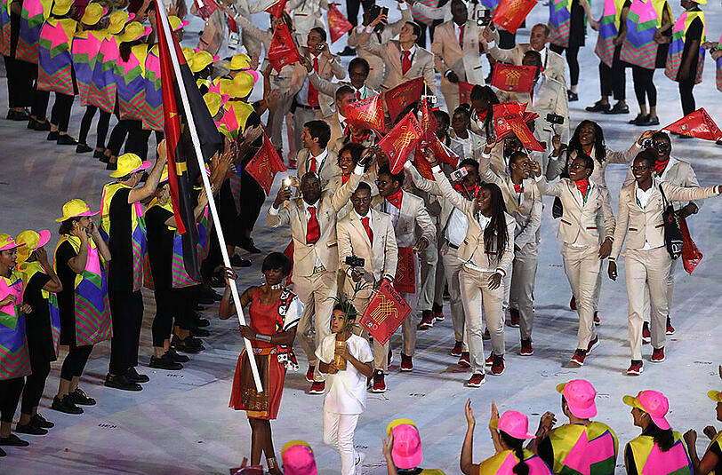 Beeindruckende Eröffnungsfeier der Olympischen Spiele in Rio. Die Bilder aus dem Maracana-Stadion.