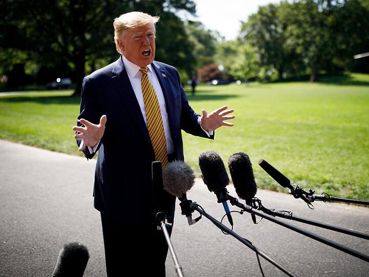US-Präsident Donald Trump hat neue Sanktionen gegen den Iran angekündigt.