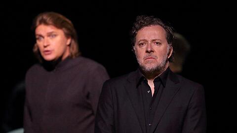 Klaus Florian Vogt (Tannhäuser) und Christian Gerhaher (Wolfram).