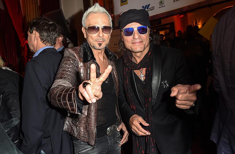 Rudolf Schenker und Matthias Jabs (Scorpions)