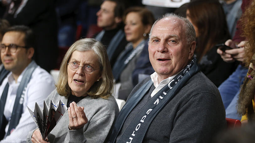 Uli Hoeneß mit Ehefrau Susi.