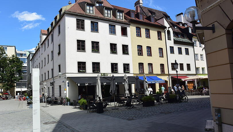 In diesem Haus am Sebastianseck wohnte Freddie Mercury in München