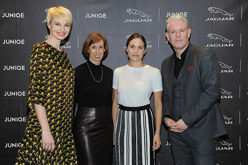 Susann Atwell, Andrea Leitner-Garnell, Louisa Mayer und Wayne Burgess