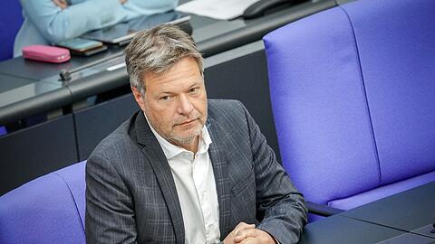 Robert Habeck: "Ich will das Gesetz besser machen."