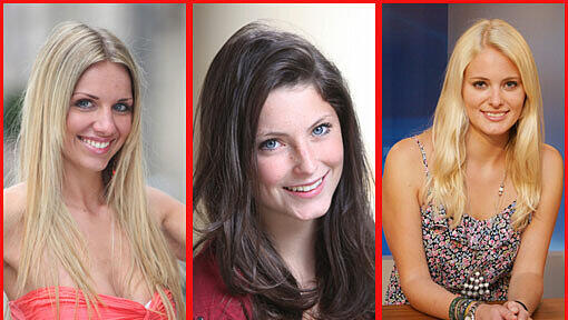 Das Lächeln der drei neuen Kandidatinnen - Miriam, Sina und Luisa - lässt viele Männerherzen höher schlagen. Das Lächeln der drei neuen Kandidatinnen - Miriam, Sina und Luisa - lässt viele Männerherzen höher schlagen.