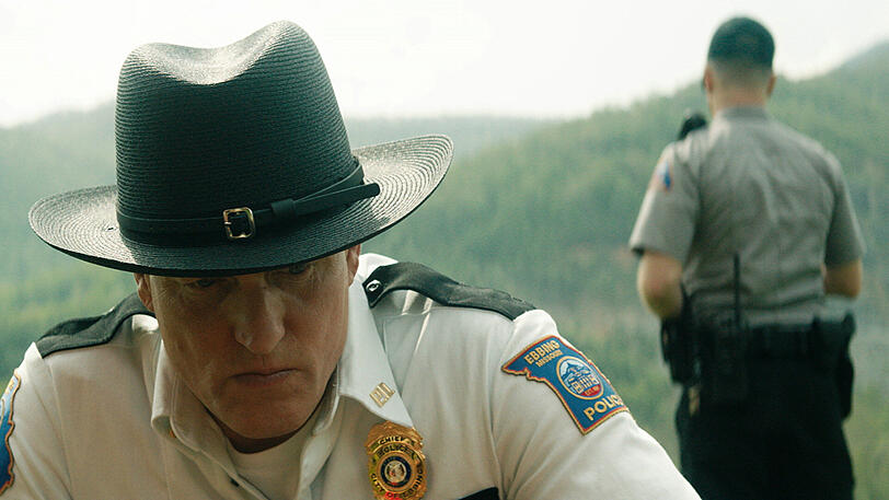 Hat ebenfalls Oscar-Chancen: Woody Harrelson als Sheriff.