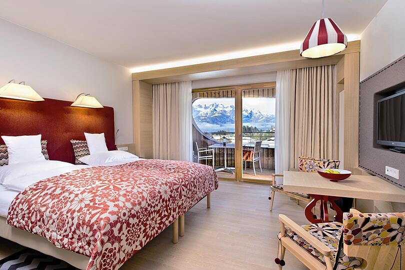 komfortable Zimmer sorgen im Bergressort Werfenweng für Erholung.