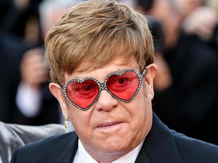 Elton John bei der Premiere des Films "Rocketman" in Cannes.