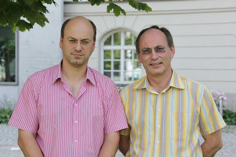 "Unser Vater war ein toller Mensch": Die Söhne des Rentners, Günter und Ulrich Ebel (v. l.), sind nach dem Tod ihres Vaters erschüttert.