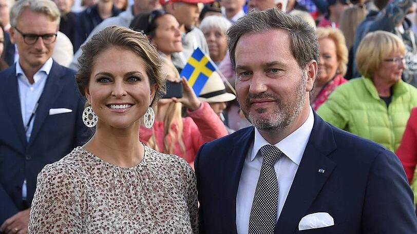 Platz acht: Prinzessin Madeleine und Christopher O'Neill, Schweden (4 %)
