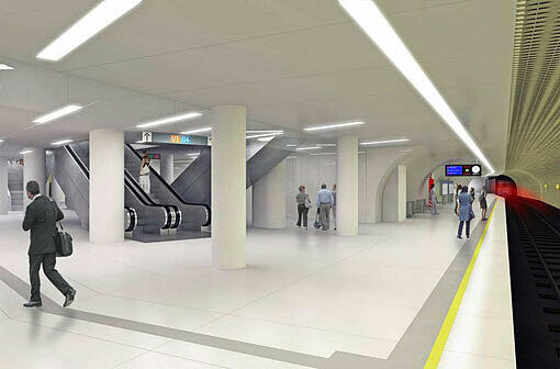 So soll der neue Sendlinger Tor mal aussehen: Wegen der anstehenden Umbaurbeiten werden ab heute vier Bäume gefällt.