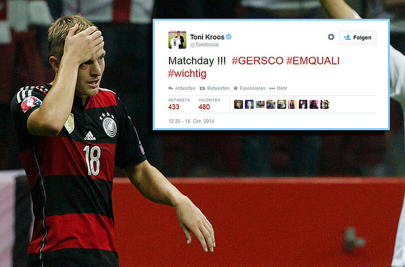 Ups, da hat Toni Kroos Irland und Schottland verwechselt.