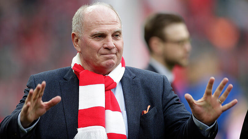 Generalprobe für das Duell gegen Real Madrid gelungen: "Heute war Pause", sagte Bayern-Präsident Uli Hoeneß nach dem Sieg gegen Hannover 96. (Archivbild)