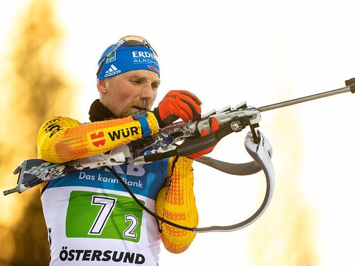 Kämpft in Pokljuka auch um sein WM-Ticket: Biathlon Erik Lesser.