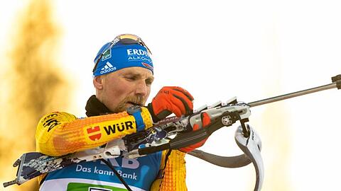 Kämpft in Pokljuka auch um sein WM-Ticket: Biathlon Erik Lesser.