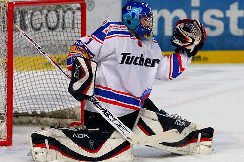 &bdquo;Sehr talentiert und fleißig&ldquo;: U18-Nationalkeeper Niklas Treutle vom EHC 80 schafft den Sprung von der Bayernliga in die DEL.