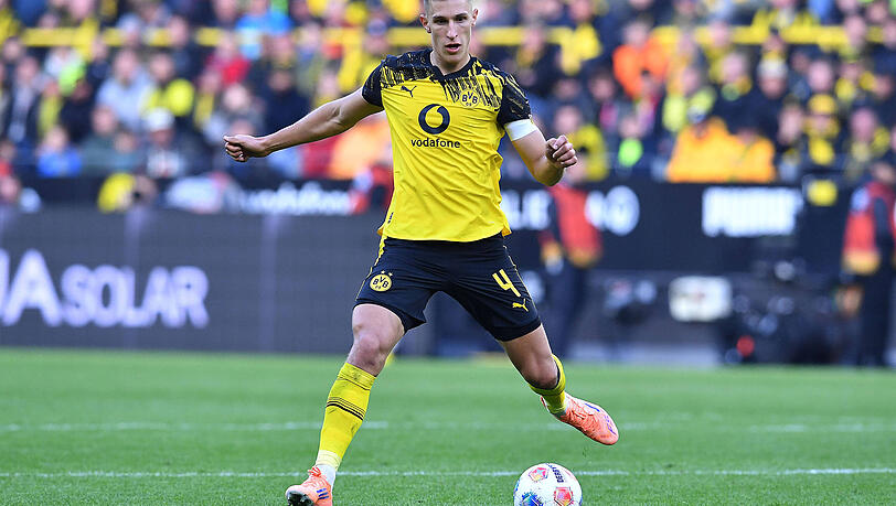 Kommt er zum FC Bayern? Dortmunds Nico Schlotterbeck. Kommt er zum FC Bayern? Dortmunds Nico Schlotterbeck.