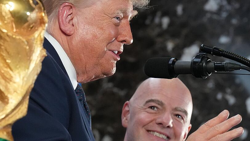Voll des Lobes für die WM: US-Präsident Donald Trump (l.). Voll des Lobes für die WM: US-Präsident Donald Trump (l.).