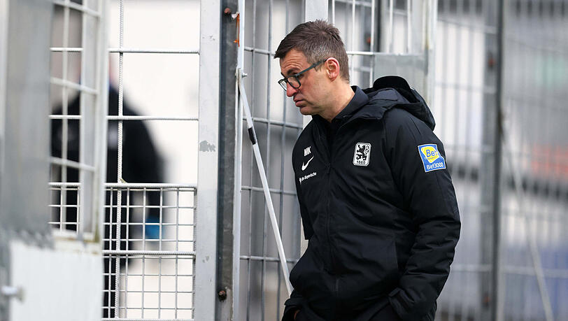 Löwen-Trainer Michael Köllner sah trotz des 0:0 ein gutes Spiel seiner Mannschaft.