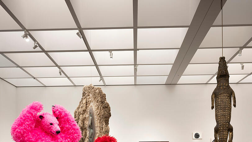 Die Ausstellung "Eccentric" in der Pinakothek der Moderne. Die Ausstellung "Eccentric" in der Pinakothek der Moderne.