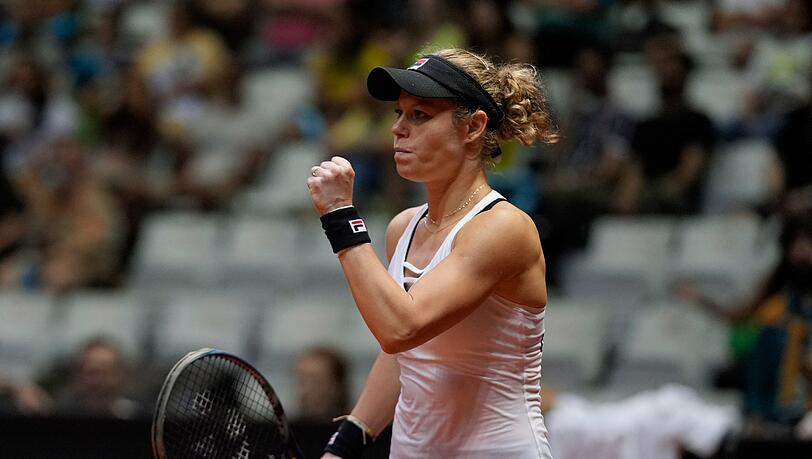 Laura Siegemund gewann ihr Spiel gegen die Brasilianerin Beatriz Haddad Maia.