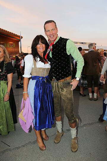 Henry Maske mit Ehefrau Manuela.