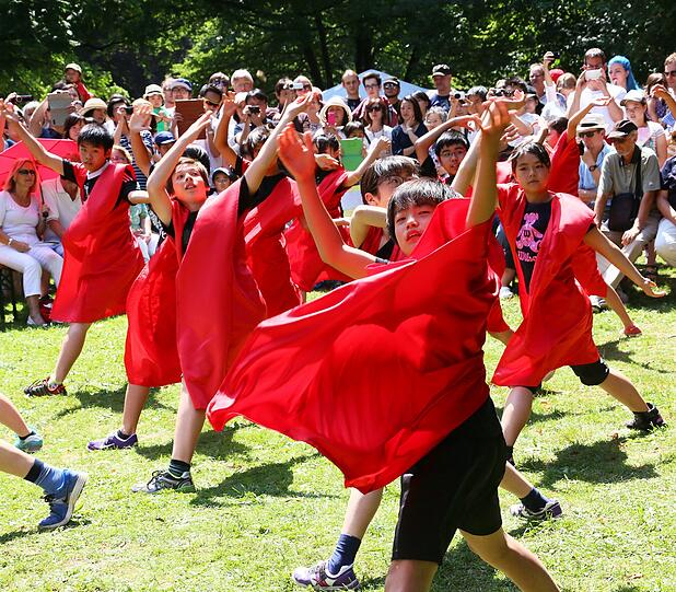 Tanzvorführung der Japanischen Schule München