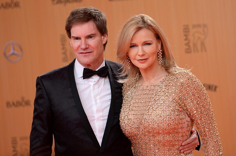 Veronica Ferres unterstützt Angela Merkel