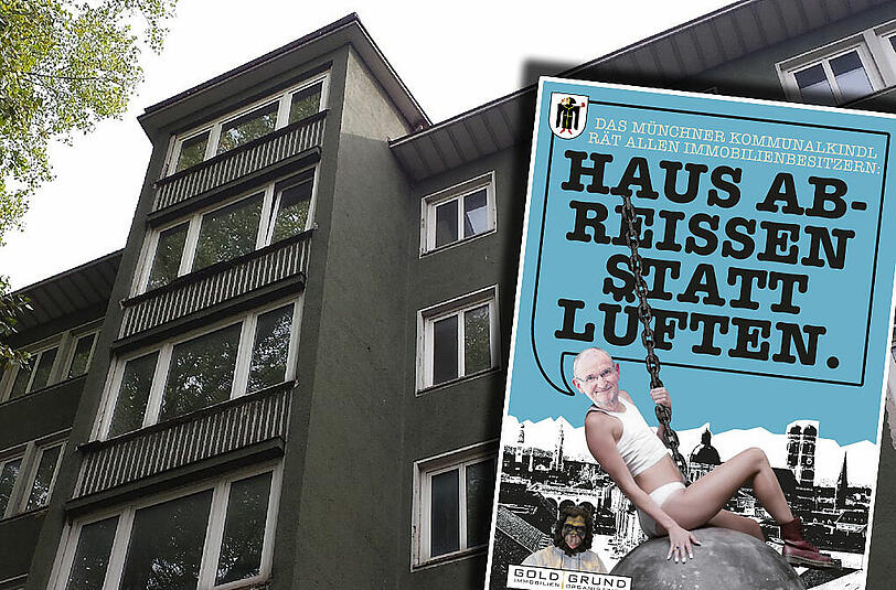 Das Haus an der Pestalozzistraße wollte Goldgrund ebenfalls gern erhalten. Es ist inzwischen abgerissen.