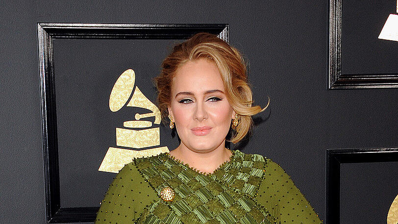 Sängerin Adele bei den Grammy-Awards 2017 in Los Angeles
