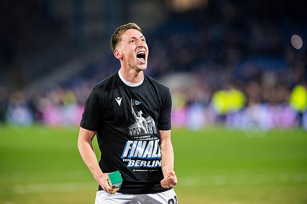Ex-Löwe Marius Wörl ging zu Arminia Bielefeld (Archivbild). Ex-Löwe Marius Wörl ging zu Arminia Bielefeld (Archivbild).
