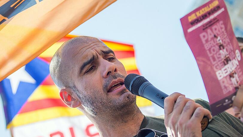 Setzt sich politisch für die Unabhängigkeit Katalaniens ein: Bayern-Trainer Pep Guardiola