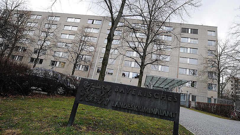 Das bayerische Landeskriminalamt in München. Das bayerische Landeskriminalamt in München.