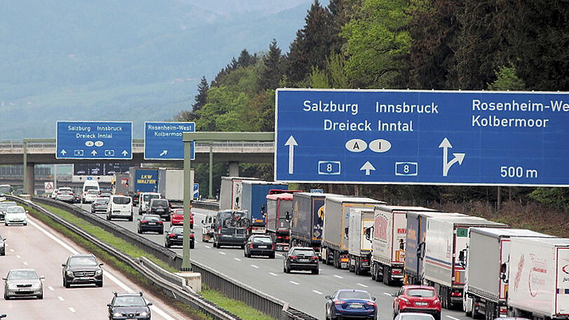 Die Blockabfertigung in Kufstein wird für Chaos auf den Autobahnen sorgen.