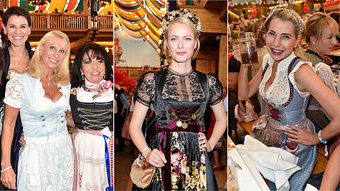 1.100 Frauen pilgern zur selben Zeit ins selben Zelt &ndash; das kann nur eines bedeuten: endlich wieder Damen-Wiesn! Die Bilder.