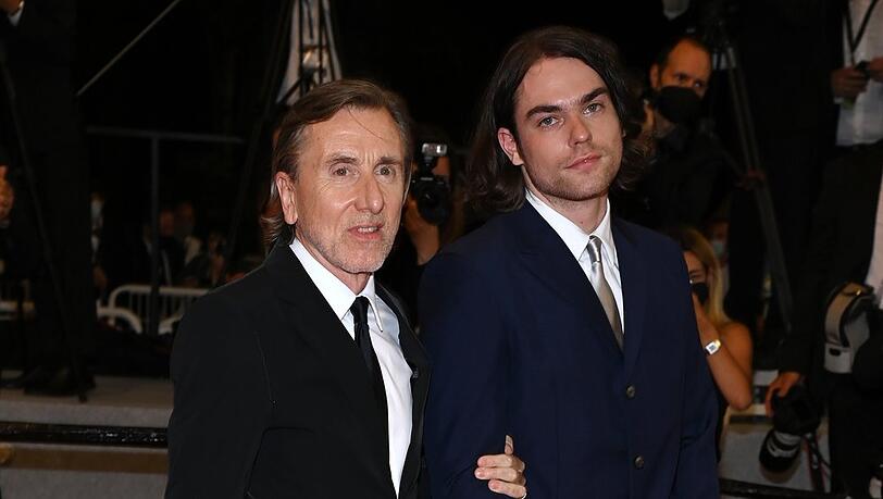 Tim Roth mit seinem Sohn Cormac im vergangenen Jahr in Cannes.