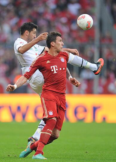 MARIO MANDZUKIC: Note 4. Weil Riberykroosmüller so aufdrehten, war Mandzukic beinahe obsolet. Rieb sich in vielen Zweikämpfen auf, verdiente sich so ein kleines Fleißkärtchen. Ansonsten aber ungefährlich, machte nach 65 Minuten für Gomez Platz.