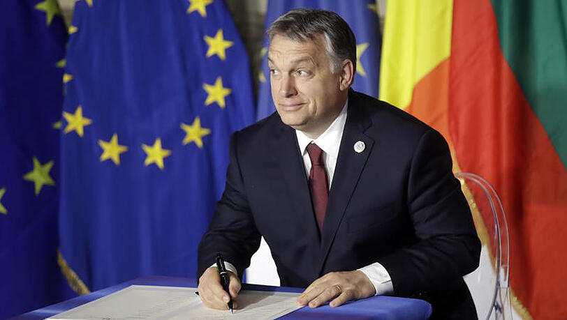 Der Kurs des ungarischen Ministerpräsidenten wird in Brüssel mit Sorge gesehen. Der Kurs des ungarischen Ministerpräsidenten wird in Brüssel mit Sorge gesehen.