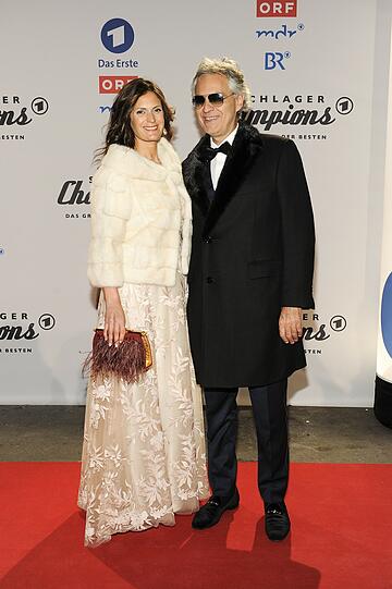 Andrea Bocelli und Frau Veronica Berti