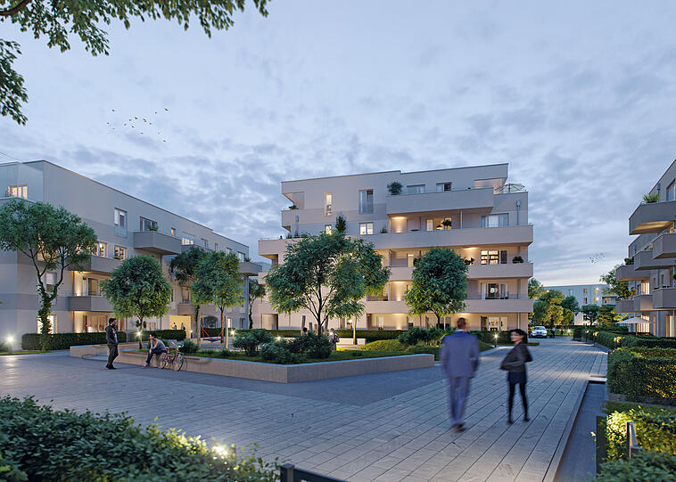 Meinraum München West ist mehr als eine Wohnanlage. Es ist Teil eines neuen, attraktiven Stadtquartiers. In dessen Mittelpunkt: Der Mensch und seine Bedürfnisse rund ums Wohnen und Leben.