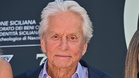 Michael Douglas beim Taormina Film Fest.