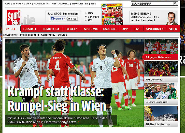 Deutschland gewinnt mit viel Glück gegen Österreich und kann sich bei Marco Arnautovic bedanken. Lesen sie hier die internationalen Pressestimmen.