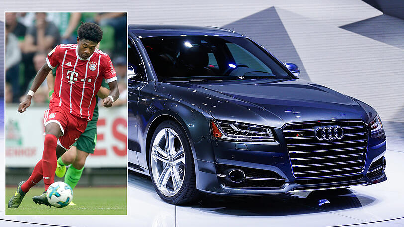 David Alaba: S8 plus Limousine (Nardograu).