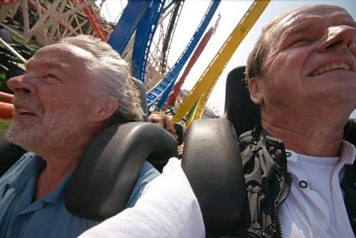 Das AZ-Team bei der Revival-Fahrt während der Wiesn 2009.