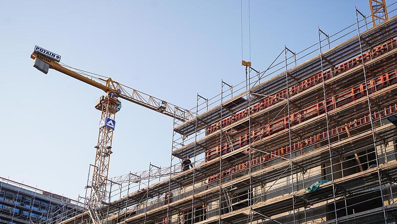 Wohnungsbau in einem Innenstadtbezirk von Berlin.