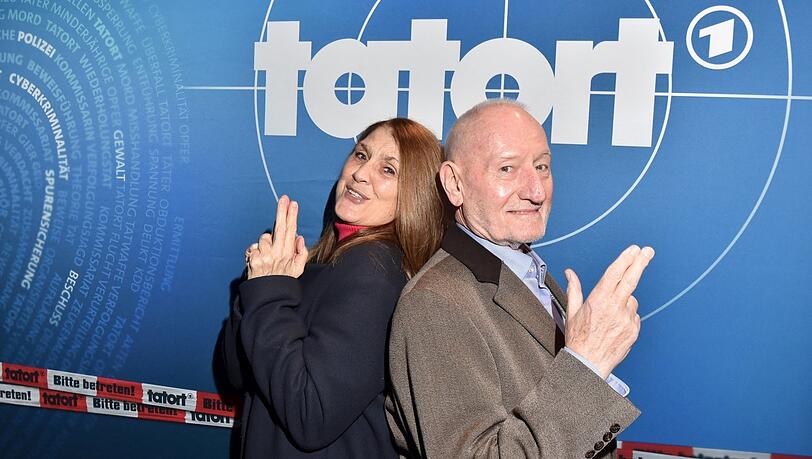 Das Schauspieler-Paar Sepp Schauer und Corinna Binzer stand bereits mit den scheidenden Kommissaren f&uuml;r den M&uuml;nchen-"Tatort" vor der Kamera.