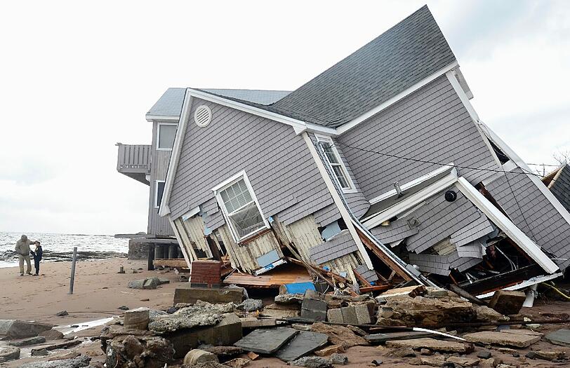 Aufräumen nach "Sandy": Die Bilder der Zerstörung aus den USA