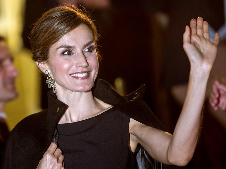 Dünne Arme, eingefallene Wagen - Anhänger des spanischen Königshauses sind sich einig, dass ihre schöne Königin Letizia viel zu dünn ist und dringend etwas zunehmen sollte.