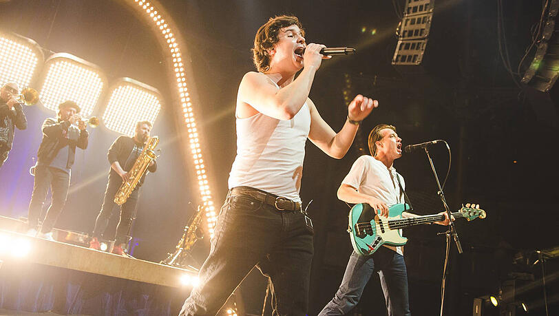 Lukas Graham, hier bei einem Konzert Anfang März in London, begeisterte am Donnerstag im Zenith. Lukas Graham, hier bei einem Konzert Anfang März in London, begeisterte am Donnerstag im Zenith.